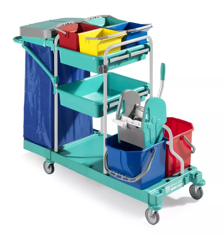 TTS Reinigungswagen Green 460 Blau
