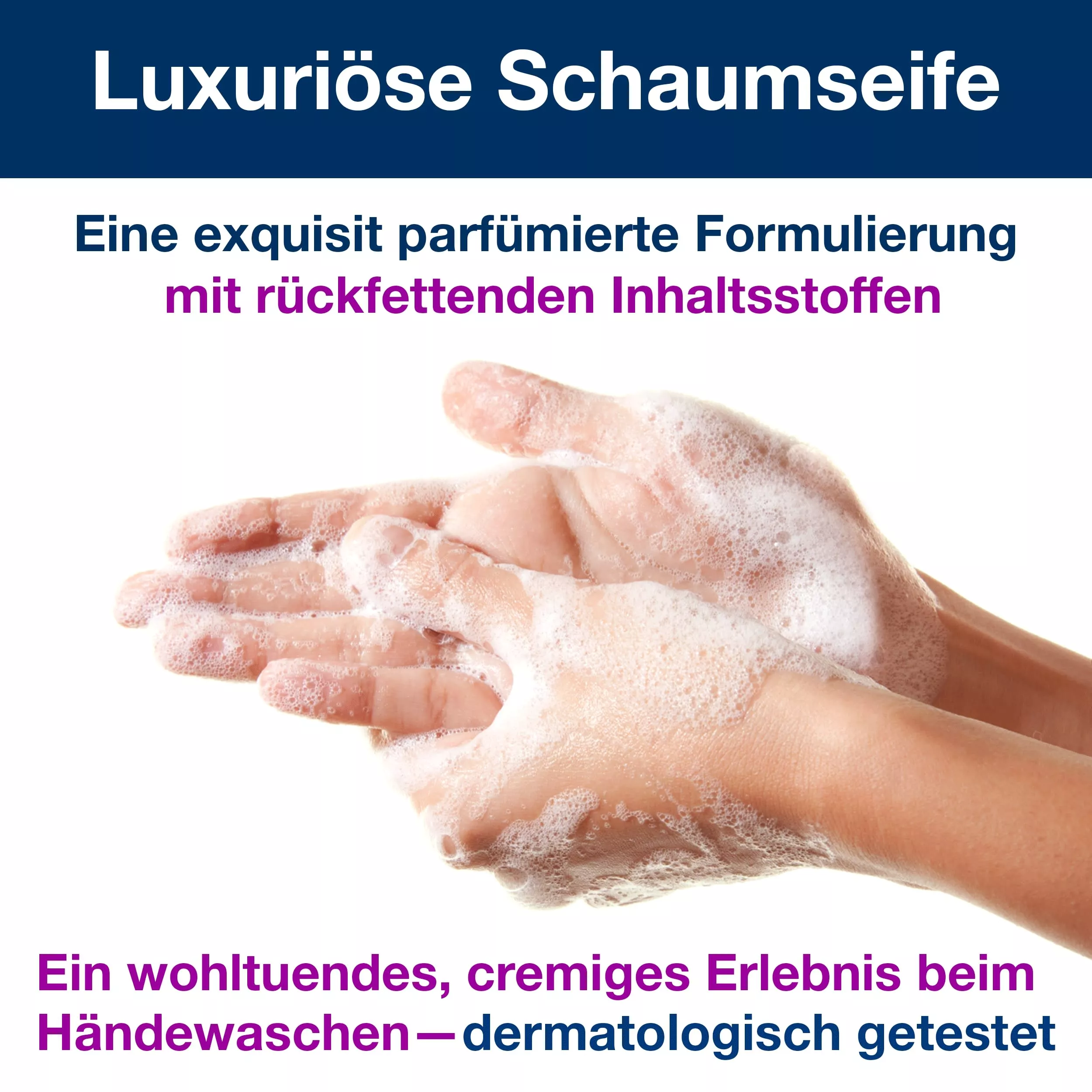 Tork luxuriöse Schaumseife S4, Blütenduft, 6 × 1.000 ml, 524901