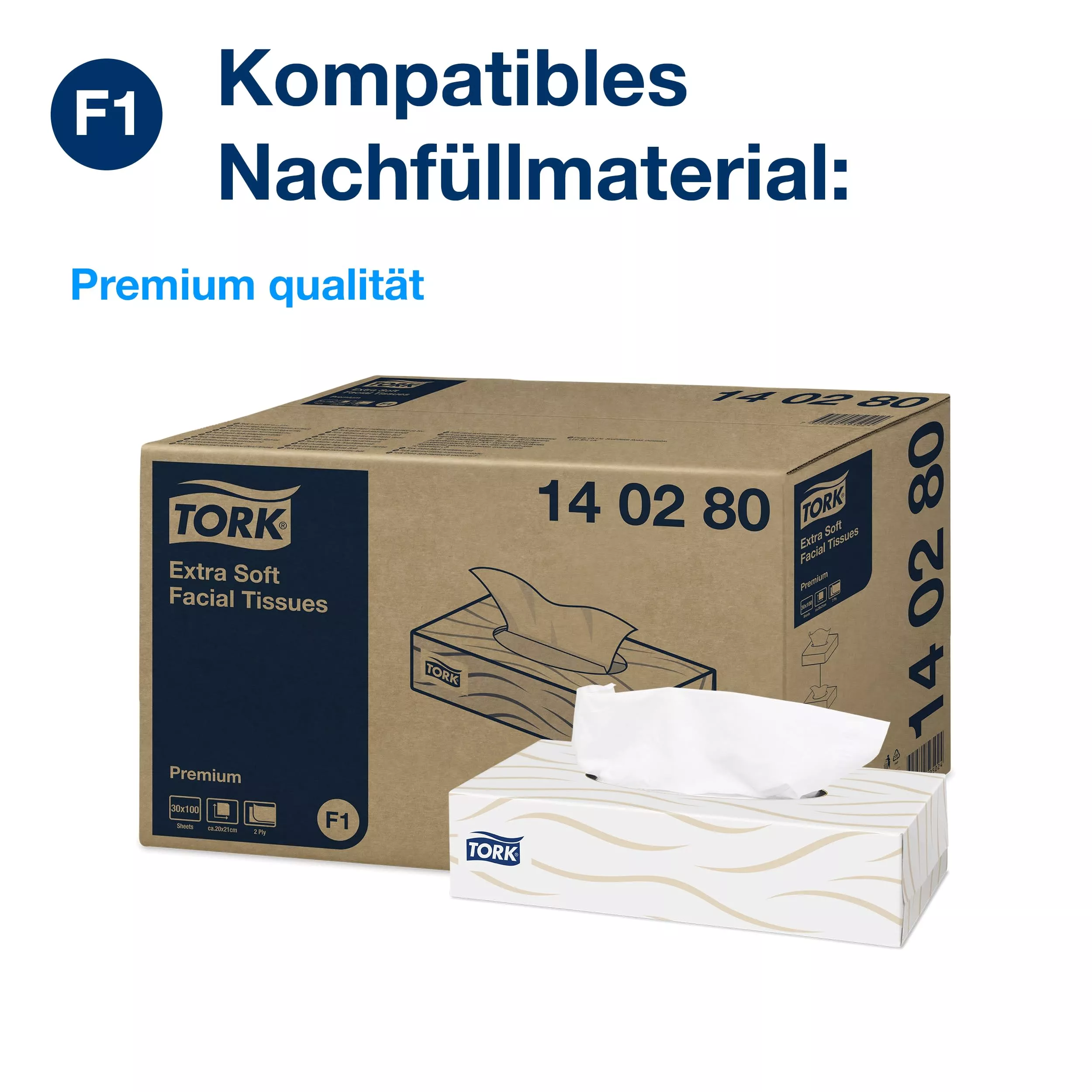 Tork Spender für Kosmetiktücher Edelstahl F1, Einzeltuchentnahme, 460013