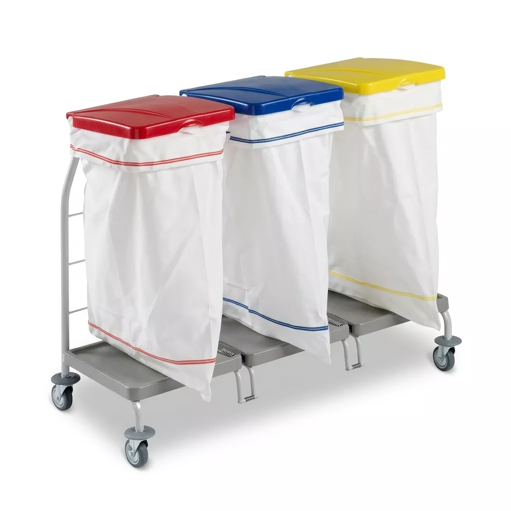 TTS Wäschesammler Dust 4164 – 3 x 70L ohne Pedal