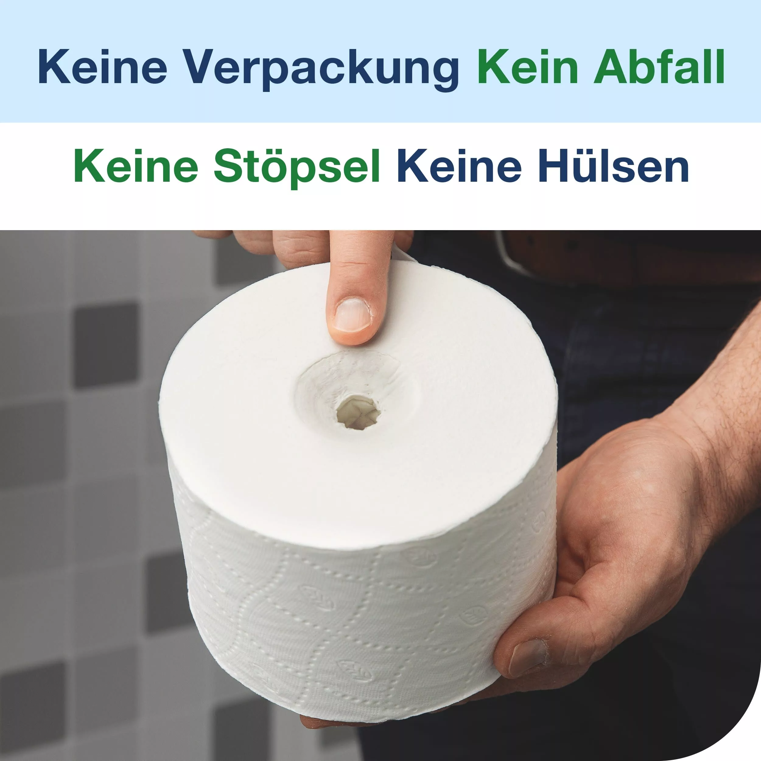 Tork OptiServe® Hülsenloses Toilettenpapier Weiß T7, Universal, 1‑lagig, 24 × 1.250 Blatt, 472620