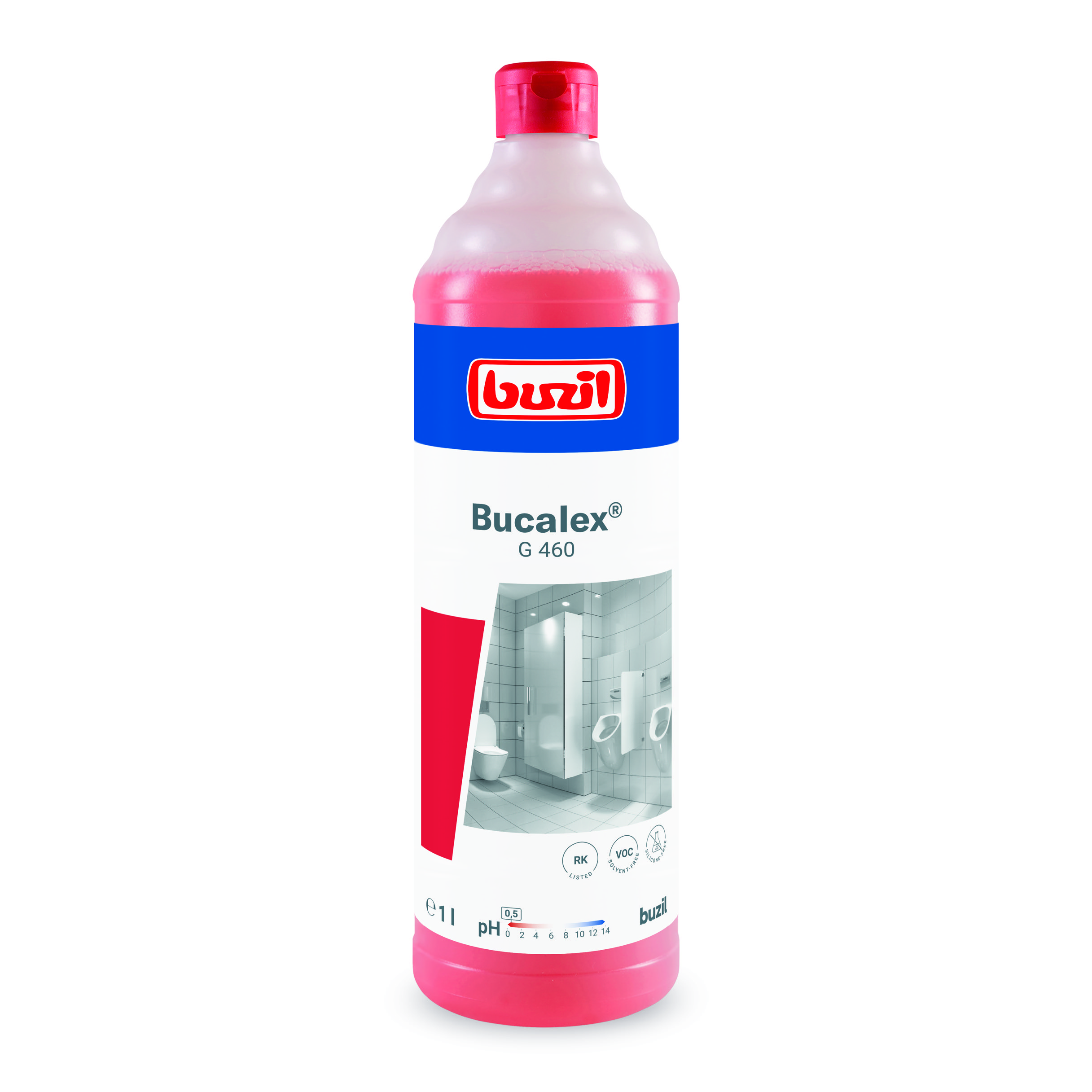 Buzil viskose Sanitärgrundreiniger Bucalex® G460 - 1L Flasche