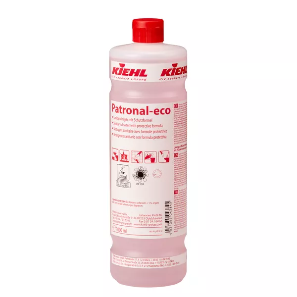 Kiehl Patronal-eco 1L – Umweltfreundlicher Sanitärreiniger mit Schutzformel für Bad, WC & Dusche