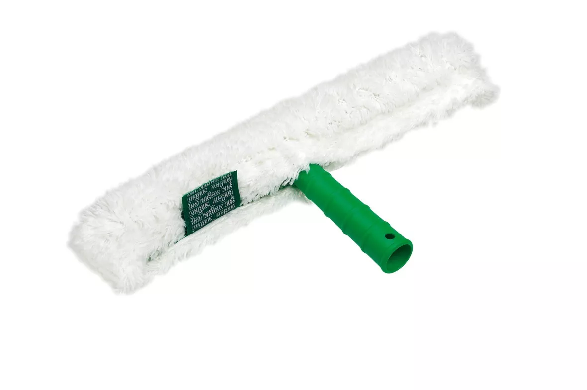 CleanClub SET Unger Fensterreinigung mit Krause Leiter – Komplettset inkl. Dopplo Doppelleiter 2x4 Stufen & Profi-Zubehör