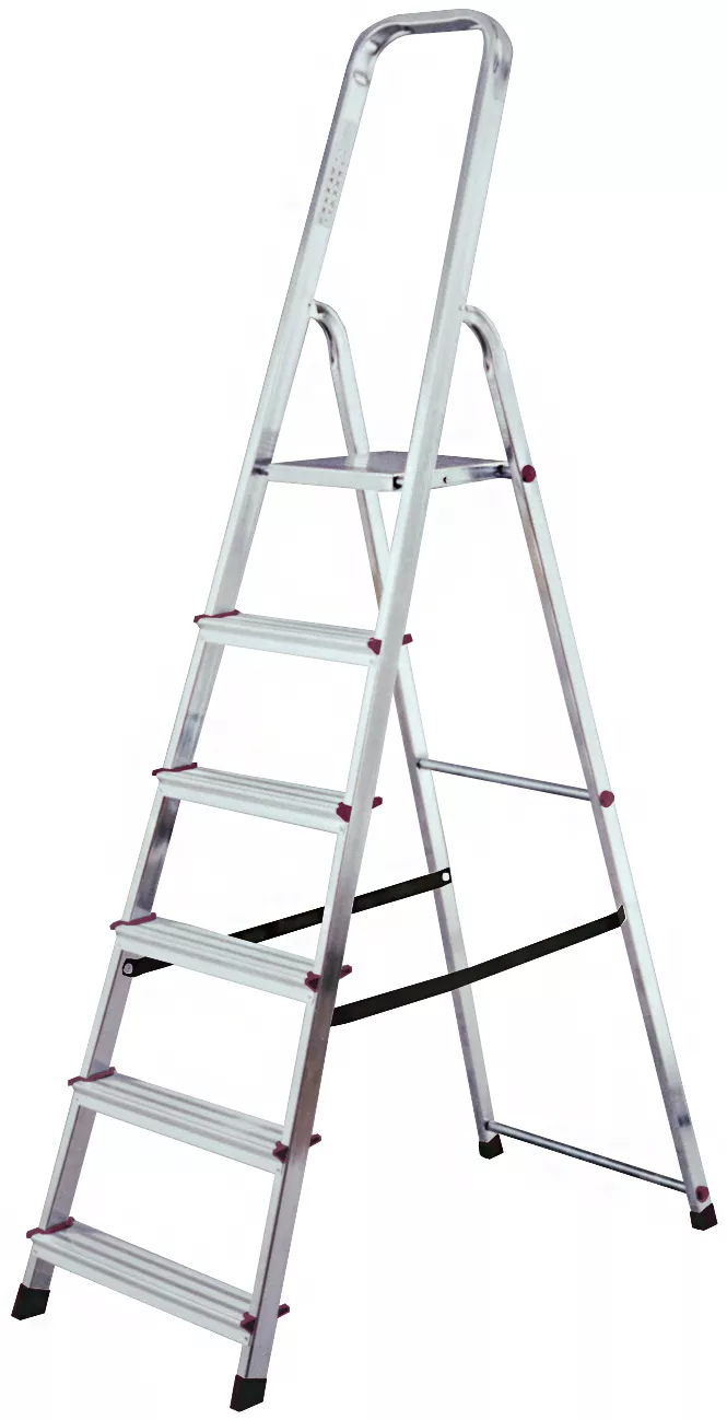 Krause Corda Alu-Leiter, 6 Stufen - 000736
