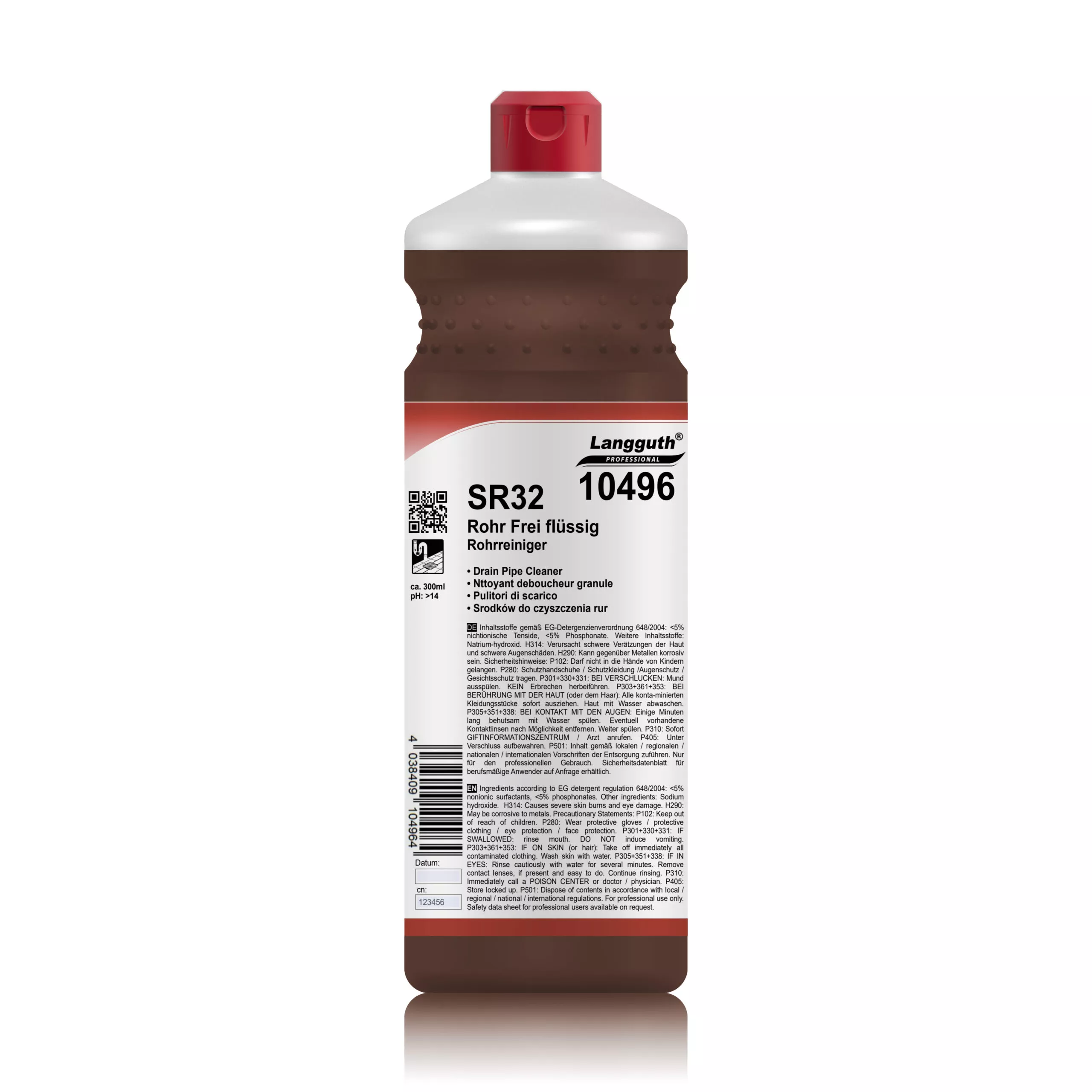 Langguth Rohr Frei Flüssig SR32 – 1,5 kg