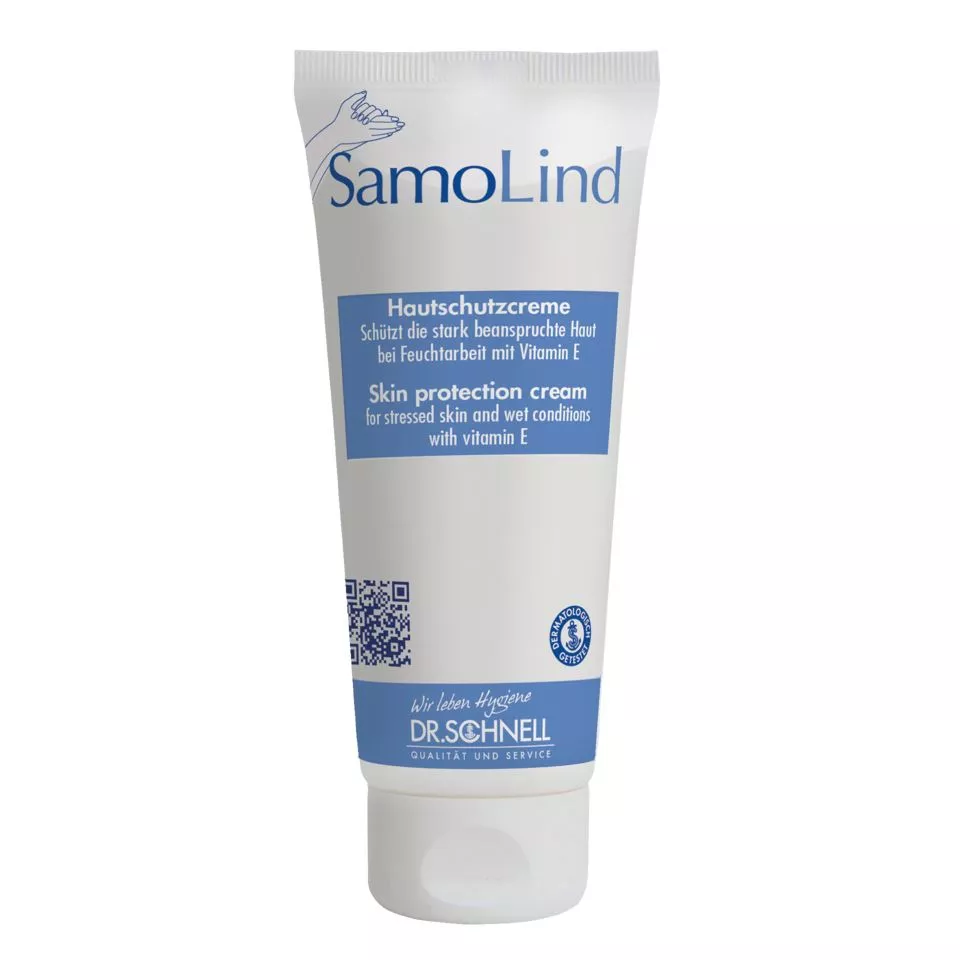 Dr.Schnell Samolind Hautschutzcreme 1000ml Flasche (6) # 00332