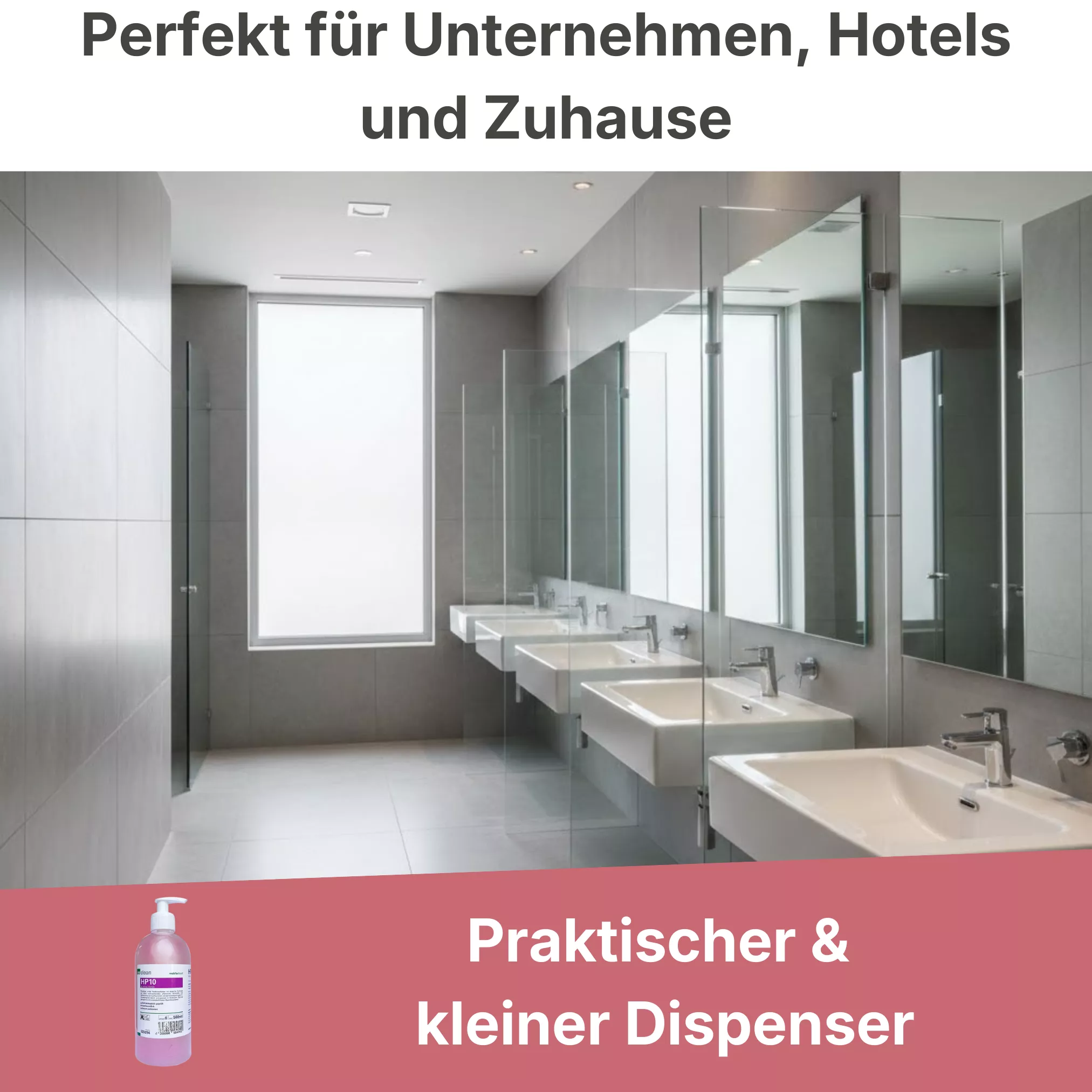 mclean HP10 Seifencreme 500 ml – Karton mit 15 Dispenserflaschen