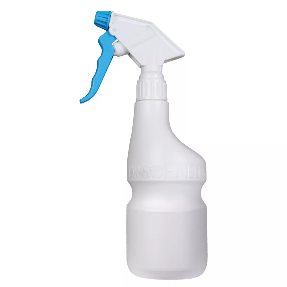 Sprühflasche, Sprühkopf, Trigger, White bottle, Kunststoff