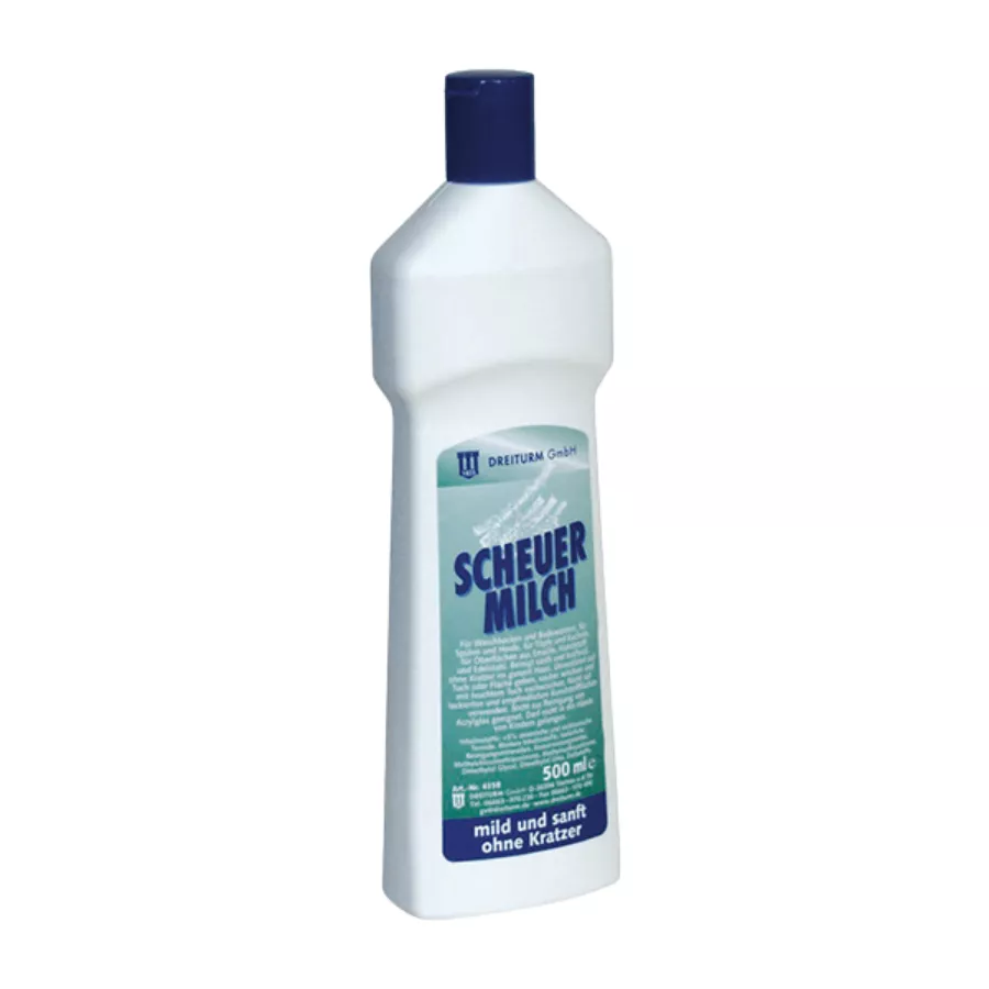 Milch, Scheuermilch, 500 ml, Flasche, weiß