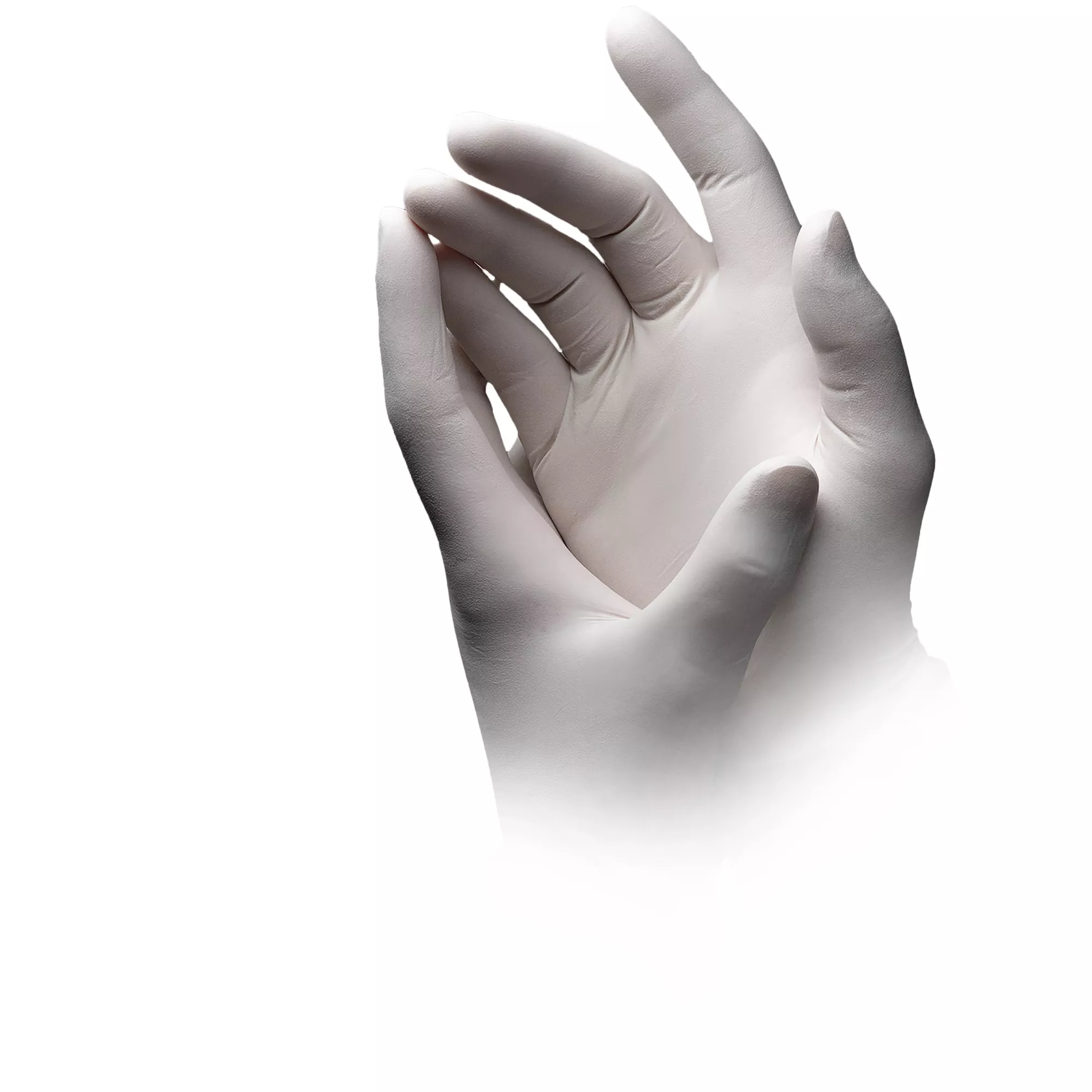 Einmalhandschuhe Latex puderfrei M – Basic Plus (100 Stück/Box)