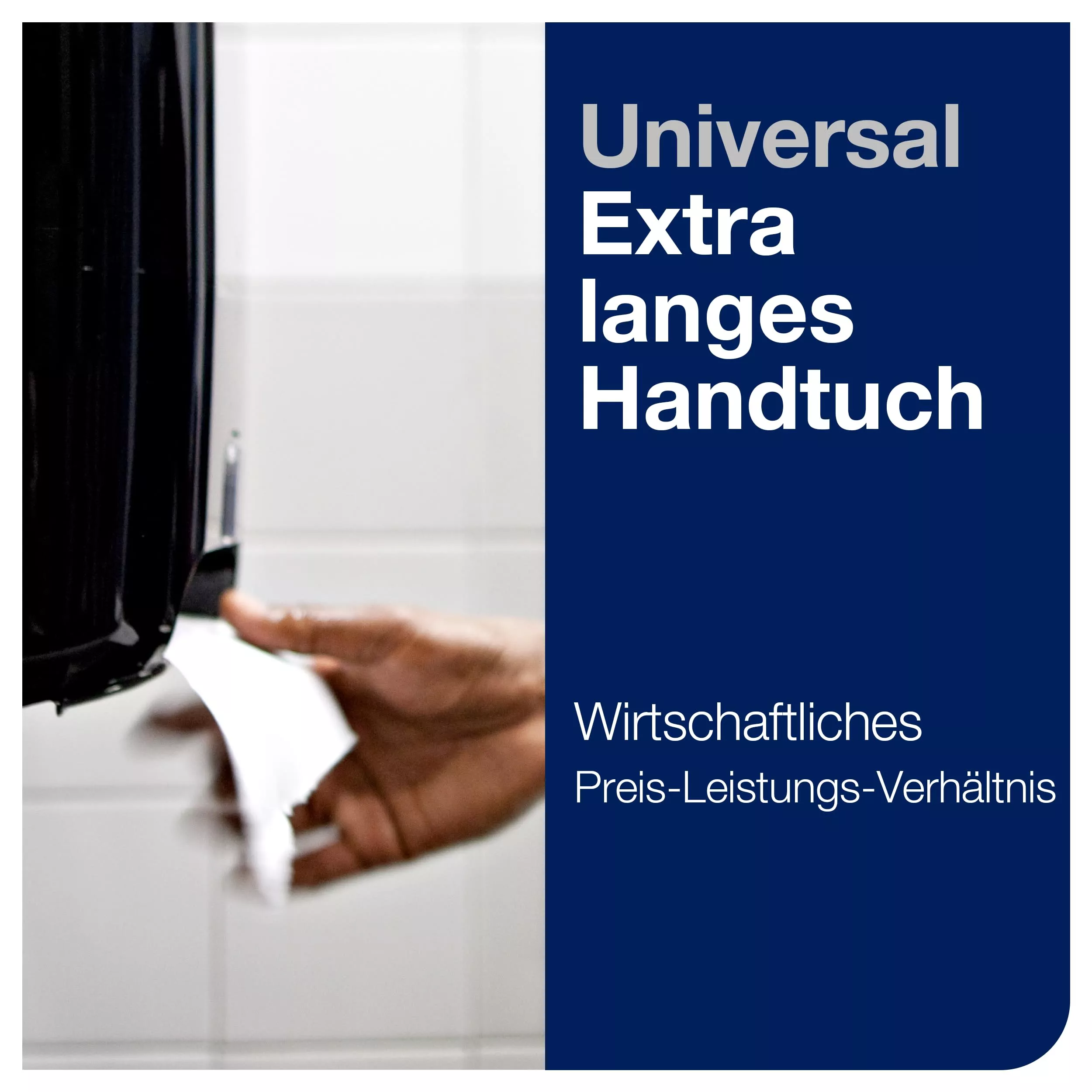 Tork Matic® extra-lange Papierhandtuchrollen Weiß H1, Universal-Qualität, 6 Rollen mit je 280 m, 290059