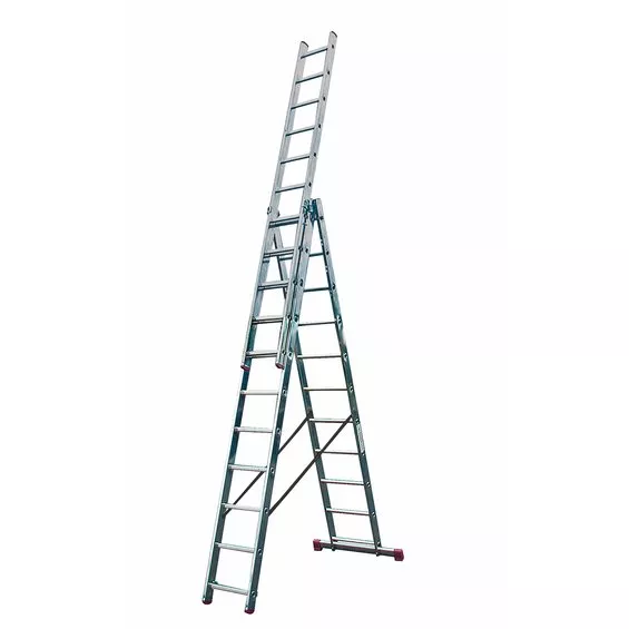 Krause Corda Vielzweck-Leiter 3x9 Sprossen - 030399
