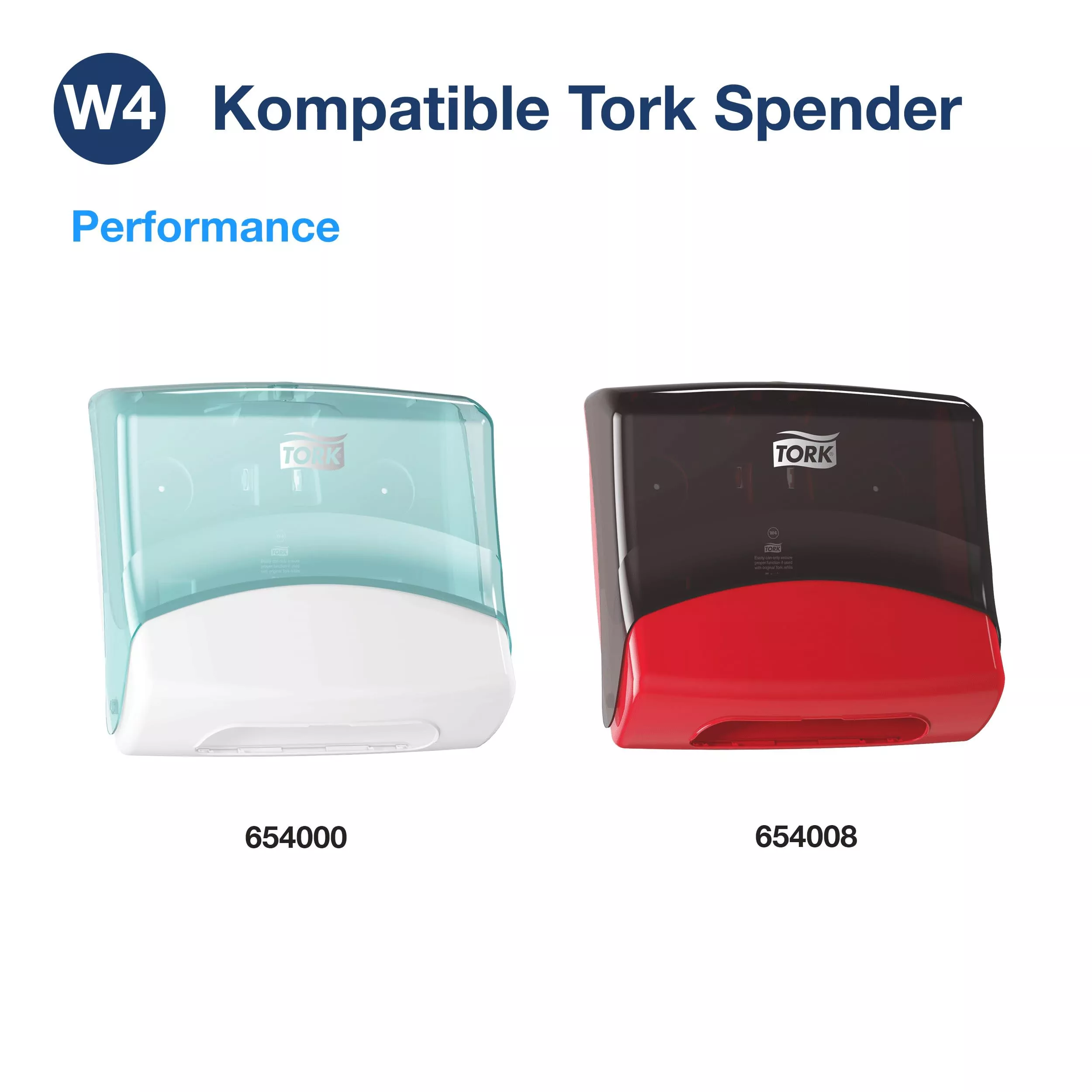 Tork Extra Starke Industrie Reinigungstücher Weiß W4, Mehrzweck, 4 × 60 Tücher, 570479