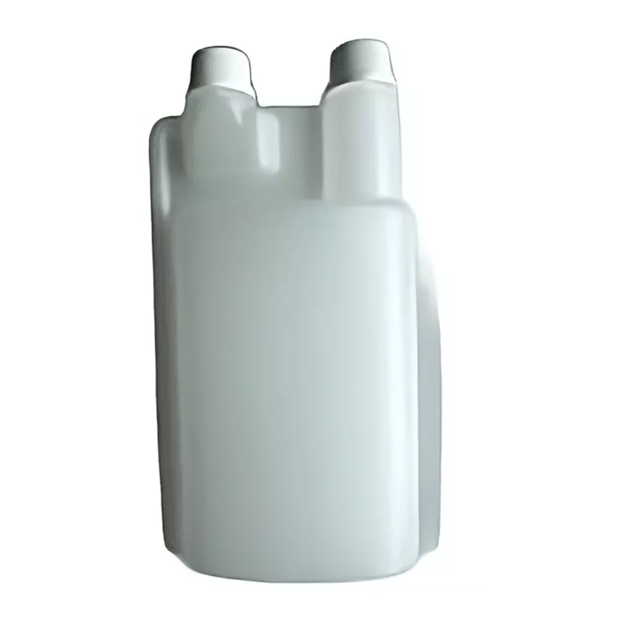 Kiehl Doppelhals-Dosierflasche 1L + 25 ml, leer, nachfüllbar