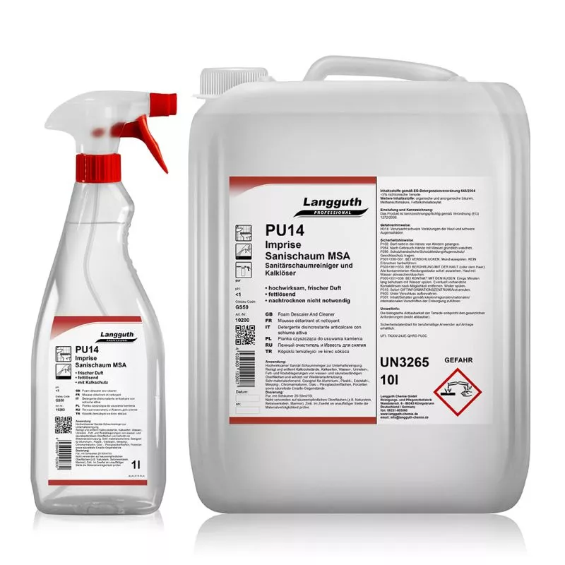 Langguth Imprise Sanischaum PU14 750ml Sprühflasche