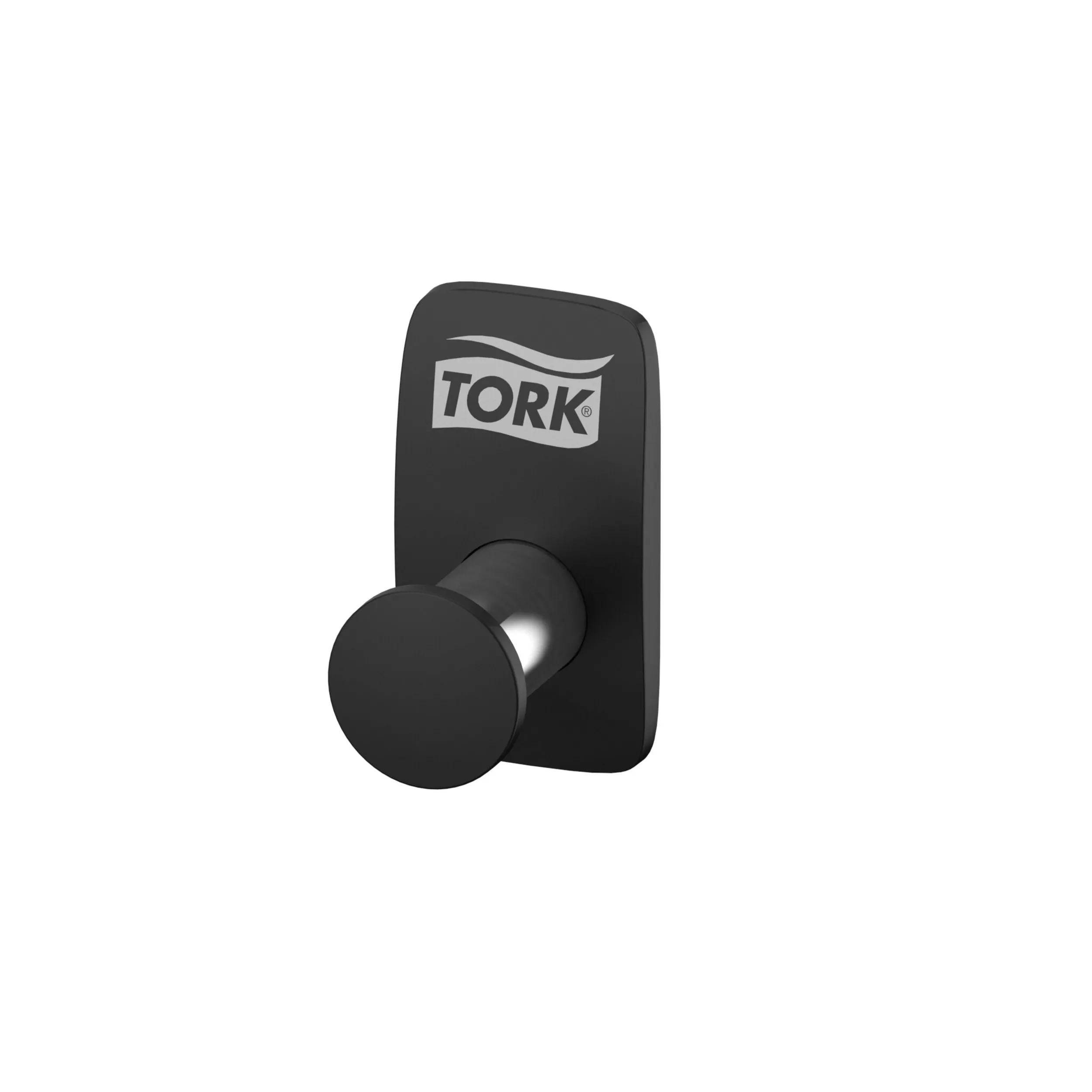 Tork Kleiderhaken Schwarz, einfach anzubringen, Image Design, 10 Haken, 460014