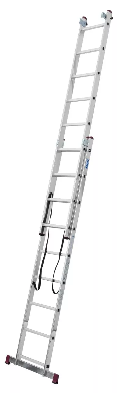 leitern, faltleiter, aluminium, stufen, auflagekufen, Leiter, Anlegeleiter, Aluminium, Kunststoffklemmen, rutschfest