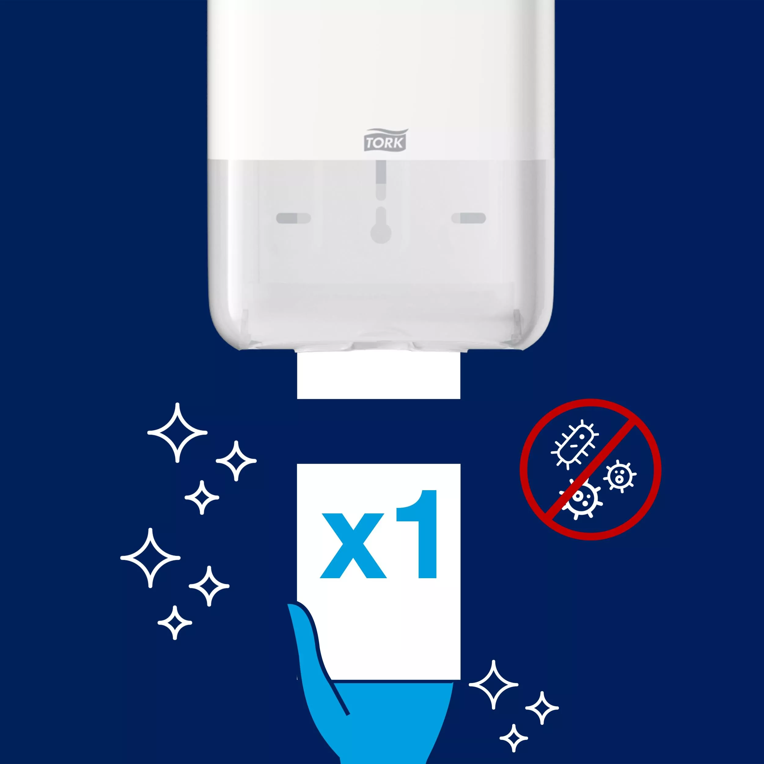 Tork T3 Einzelblatt-Toilettenpapierspender Schwarz, Kompakt, Elevation Linie