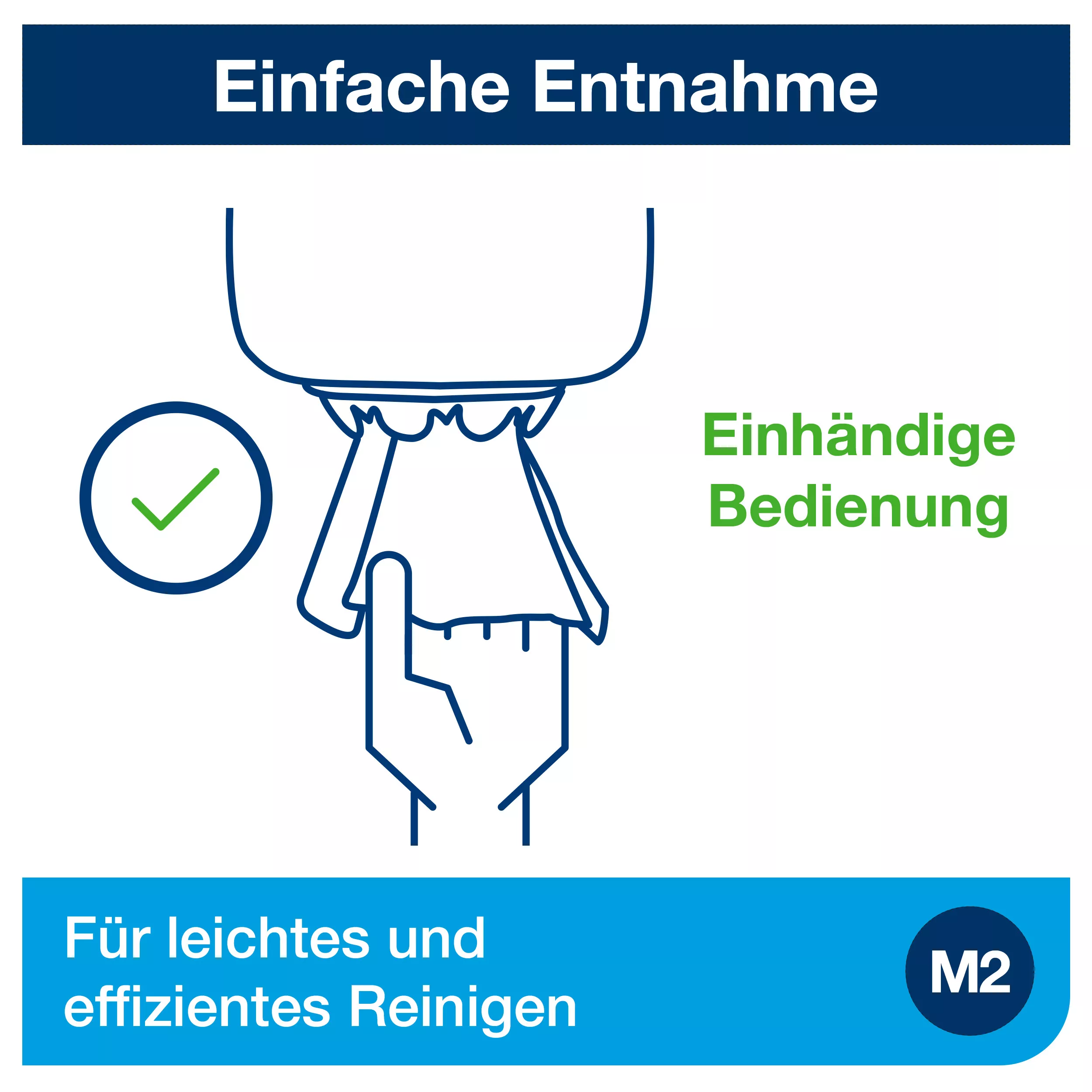 Tork Innenabrollungsspender Weiß M2, Robustes Design, Elevation Linie, 559000