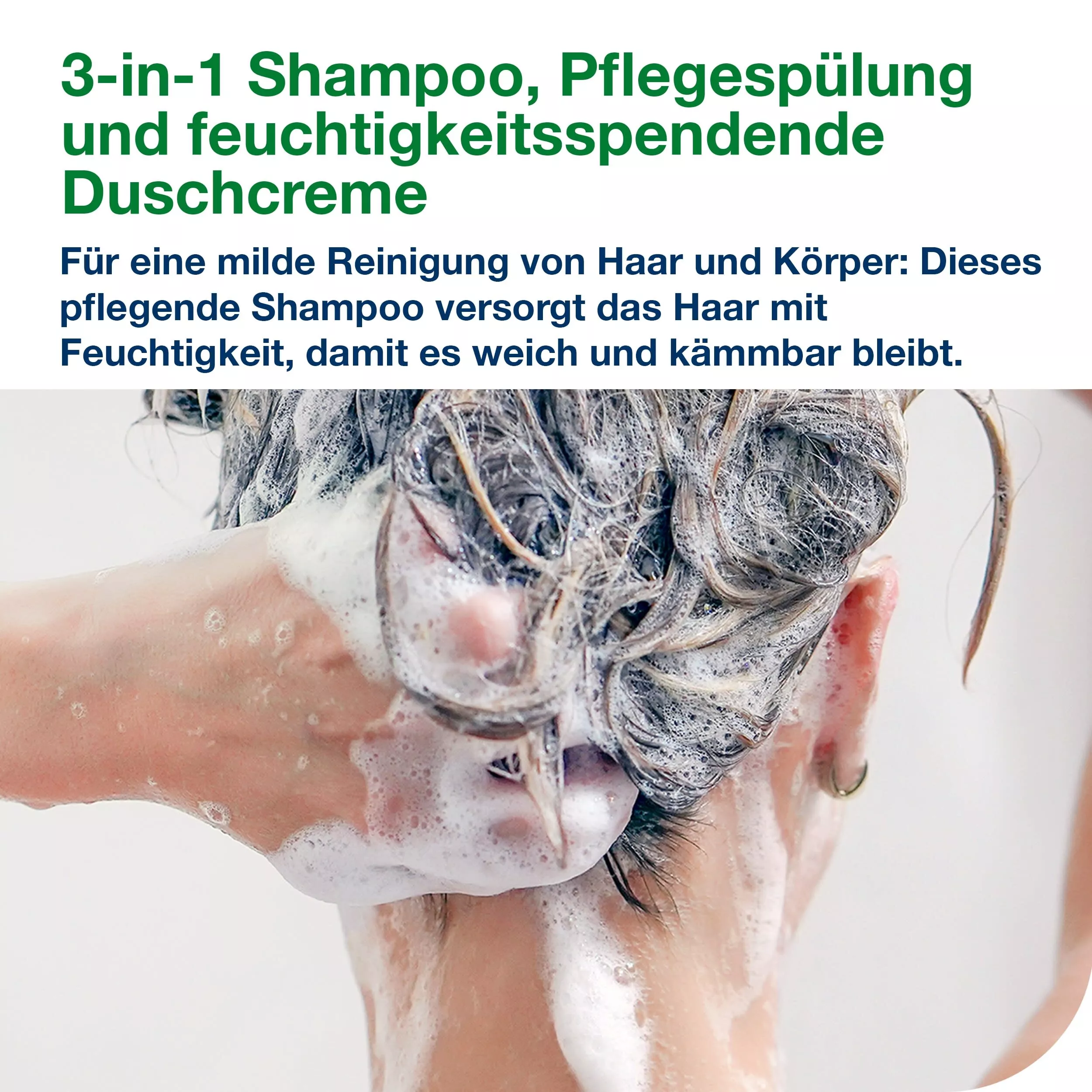 Tork Luxuriöse Hair & Body Mini Duschcreme S5, 3‑in‑1 Shampoo, Spülung und Duschgel, 8 × 525 ml, 425662