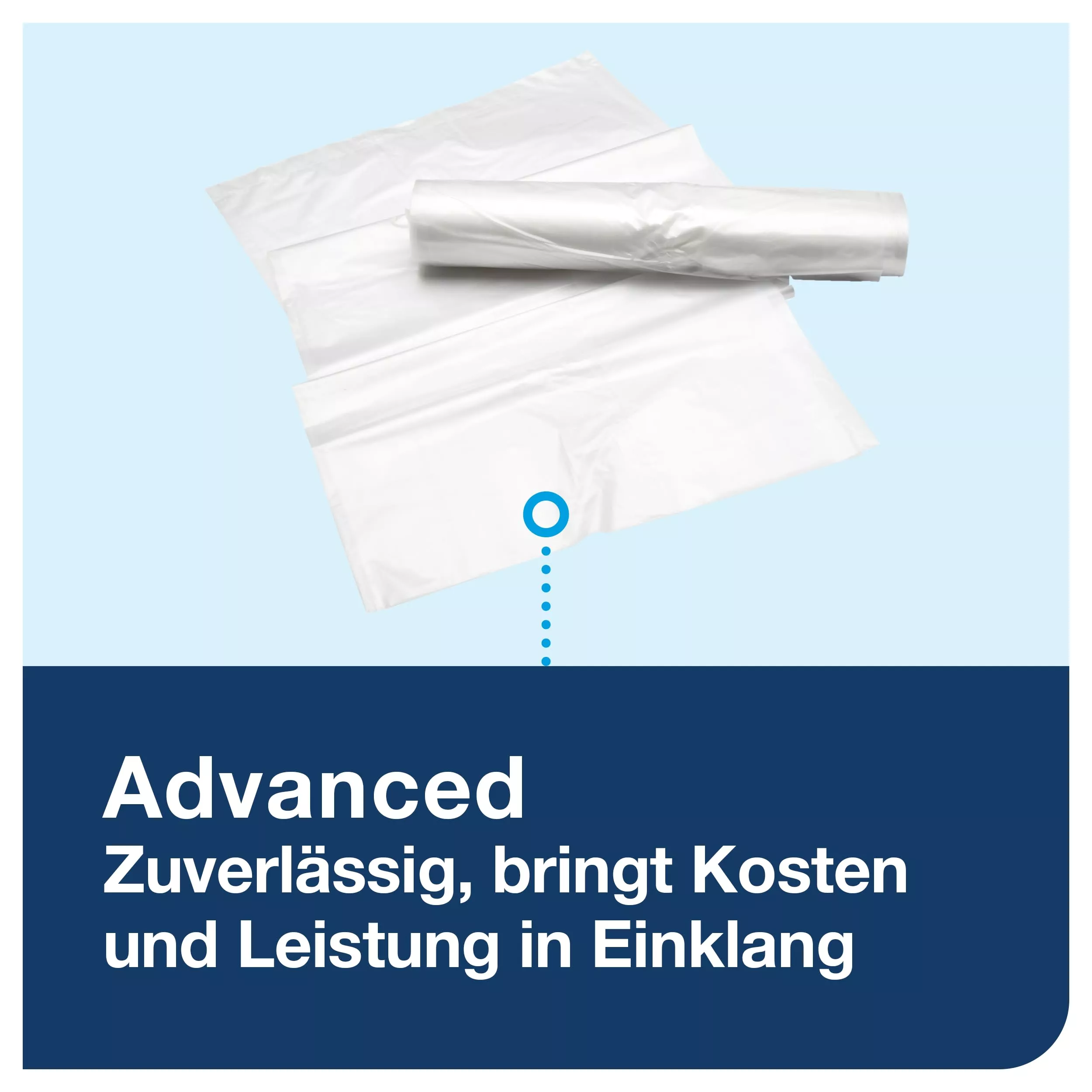 Tork Abfallbehälter 50 l Schwarz B1, flexible Montageoptionen, Elevation Linie, 563008