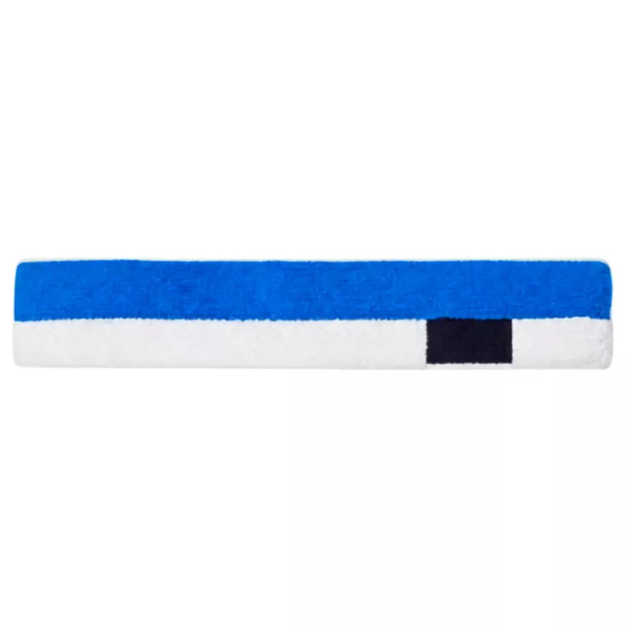 Handtuch, Badezimmer, Blau, Streifen, Mikrofaser