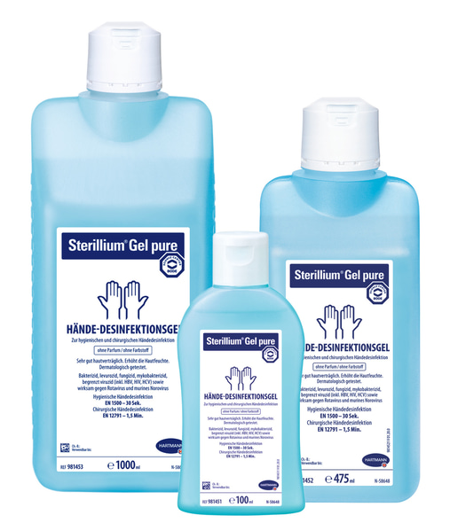 Bode Sterillium® Gel pure 100 ml – Händedesinfektionsgel für hygienische Händedesinfektion