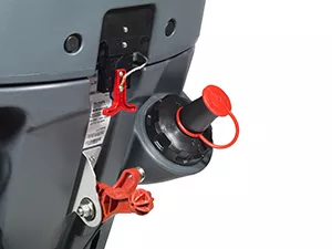 Numatic Frischwassertankablasskappe rot für TTB 1840