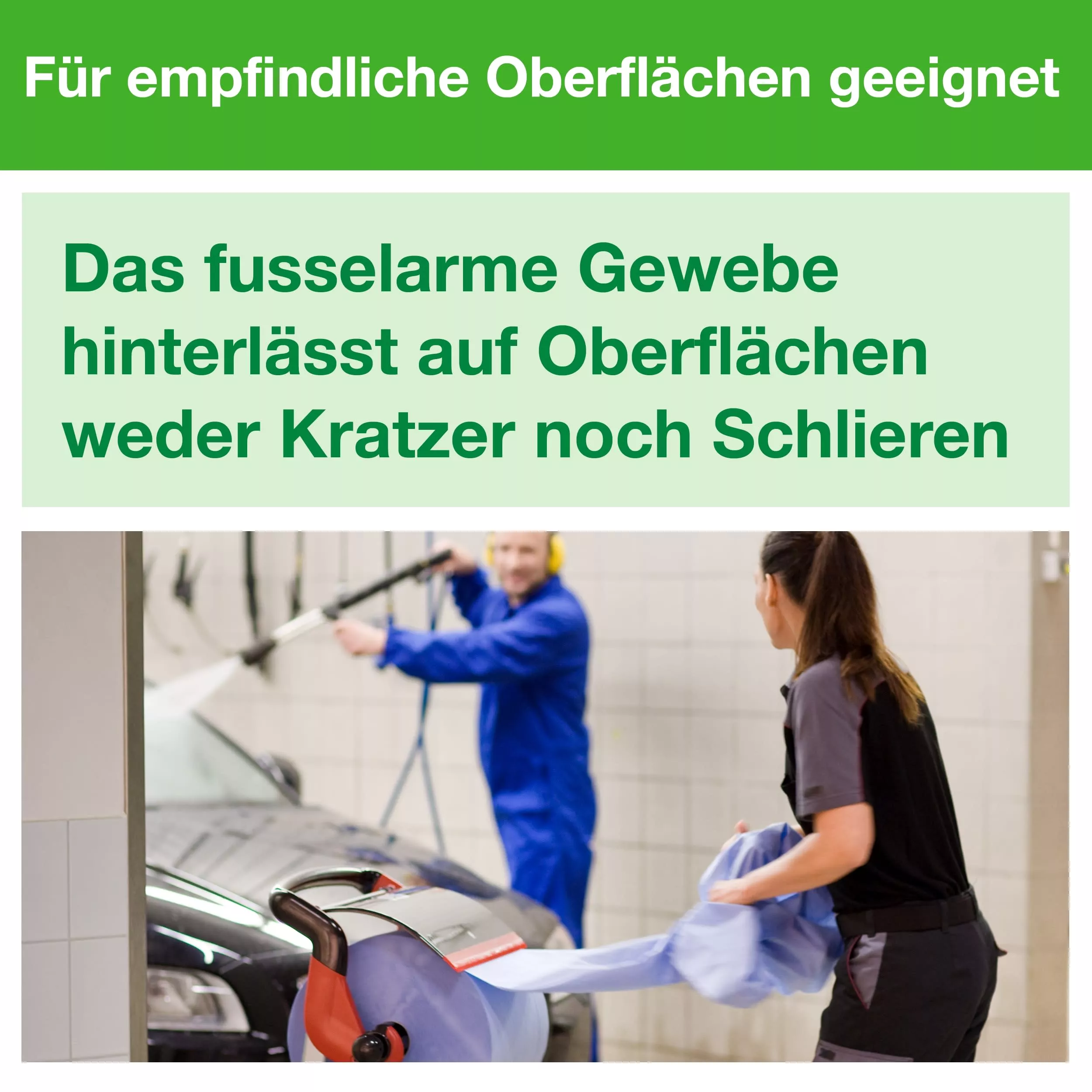 Tork Langlebige Reinigungstücher Weiß W1/2/3, Kombirolle, 1 × 300 Tücher, 90537