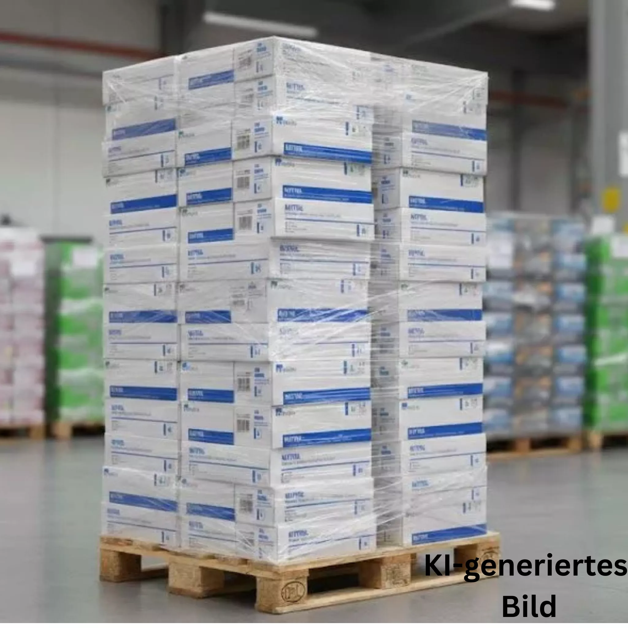CleanClub Nitrilhandschuhe puderfrei – Größe M – 44.000 Stück (44 Kartons) inkl. 4 Spenderhalter