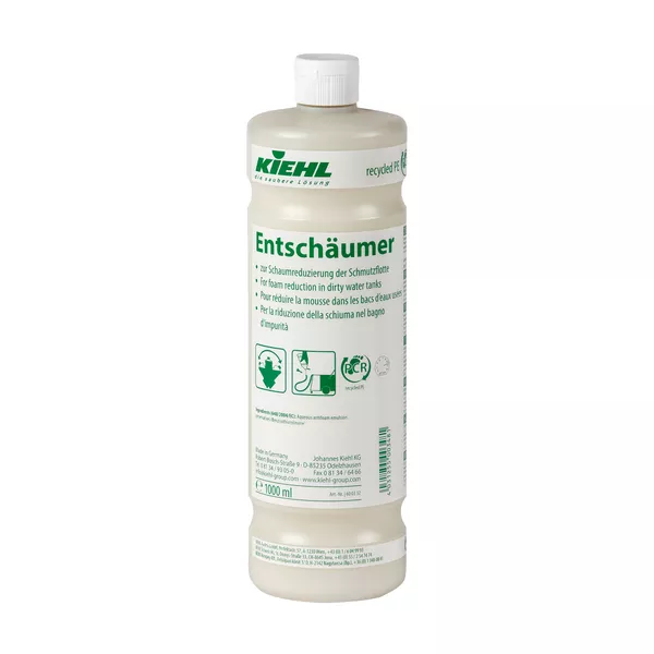 Kiehl Entschäumer – 1 L Flasche zur Schaumreduzierung der Schmutzflotte