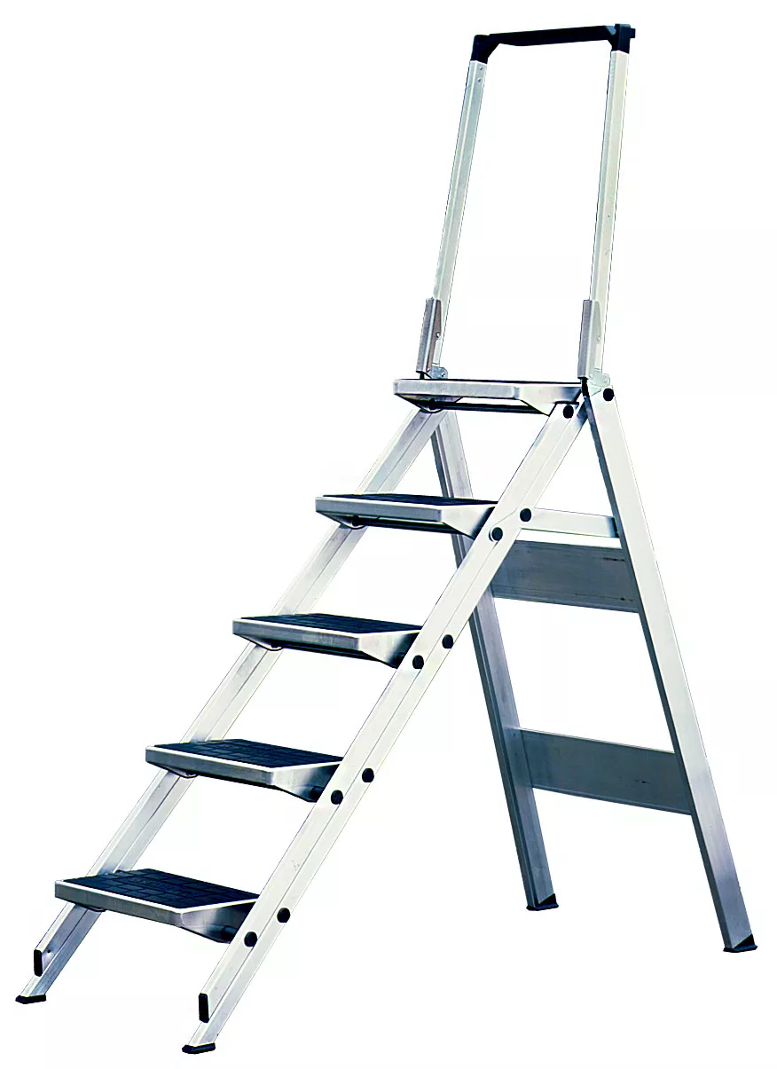 Krause KLAPPTREPPE 5 STUFEN mit BÜGEL - 810274