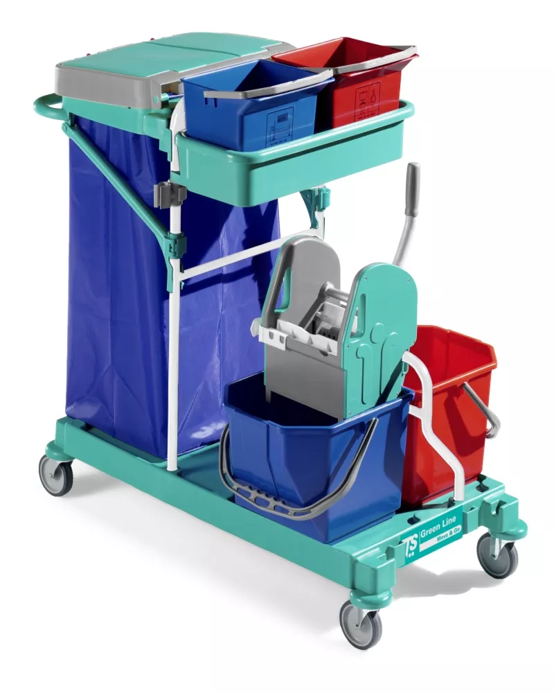 TTS Reinigungswagen Green 400 Rilsan