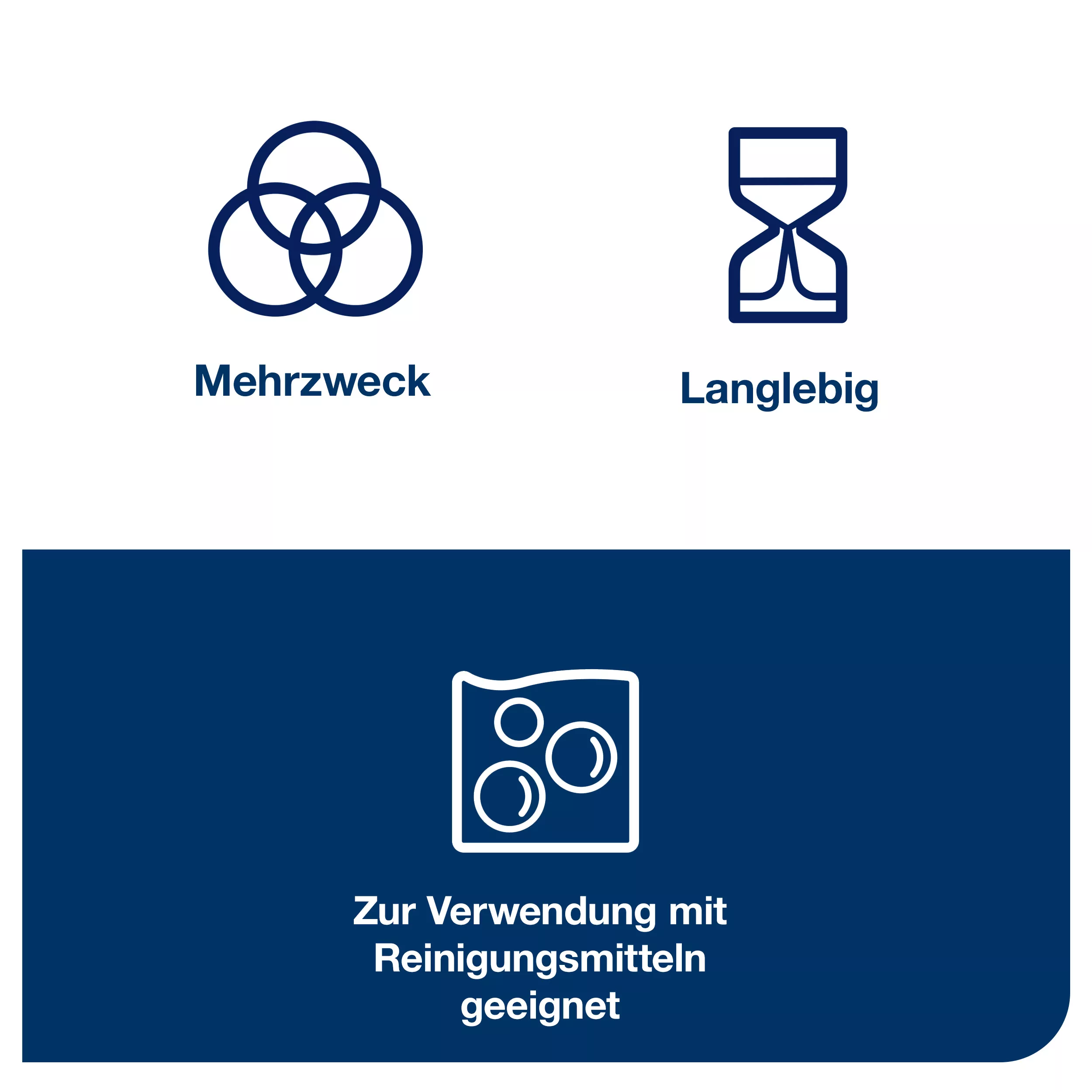 Tork Langlebige Reinigungstücher Gelb W8, Mehrzweck, 8 × 40 Tücher, 194650