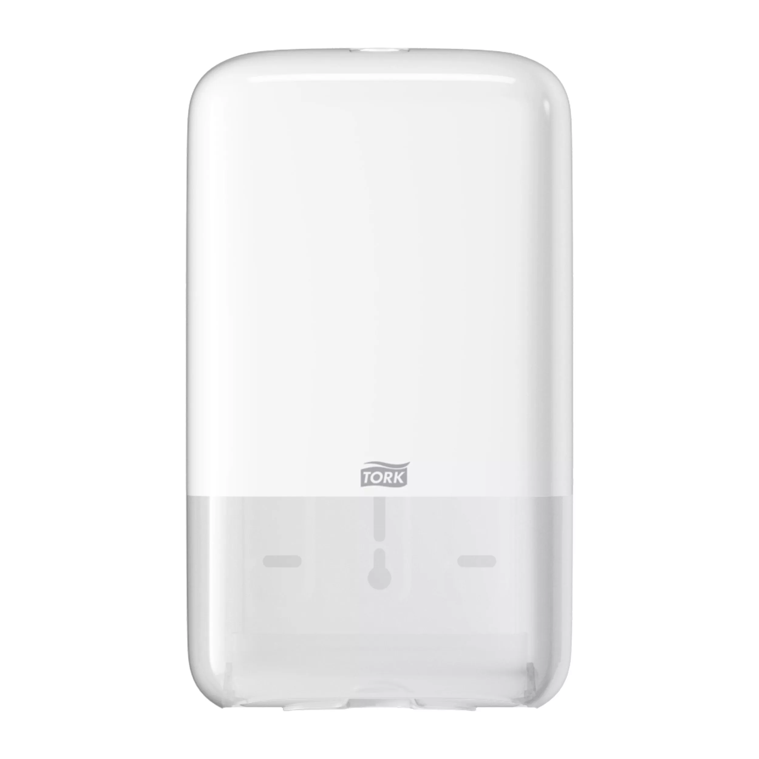 Tork T3 Einzelblatt-Toilettenpapierspender Weiß, Kompakt, Elevation Linie, 556000 (x12)