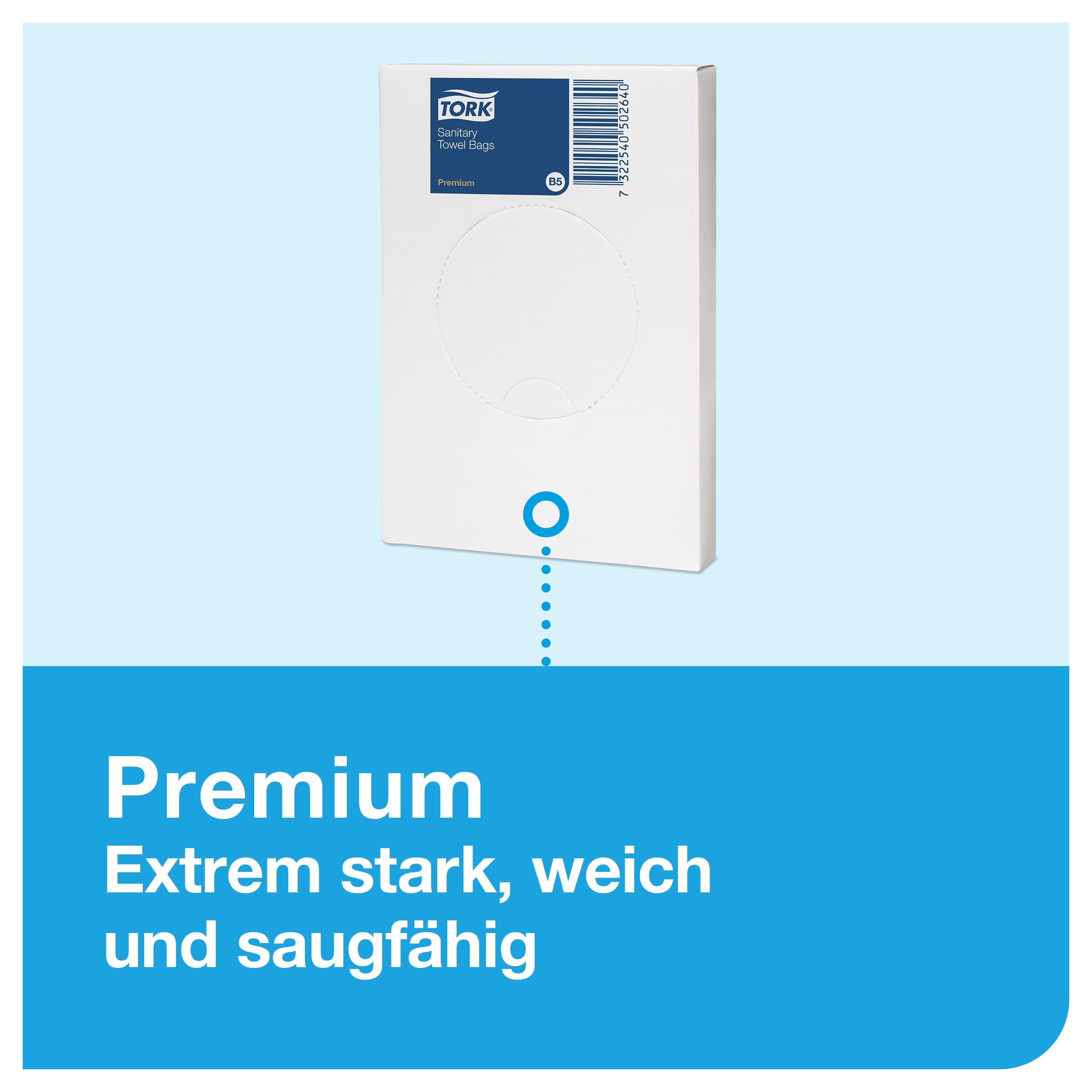 Tork Spender für Hygienebeutel Schwarz B5, einfache Reinigung, Elevation Design, 566008
