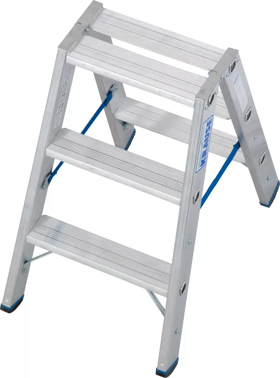 Krause STABILO Stufen-Doppelleiter 2x3 Stufen