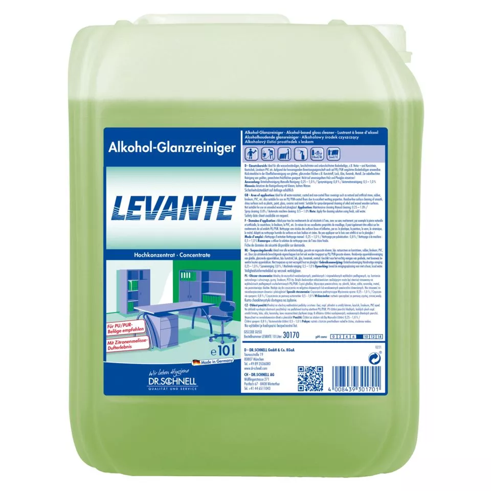 Alkoholreiniger, Glanzreiniger, Konzentrate, Hygieneprodukt, Reinigungsmittel