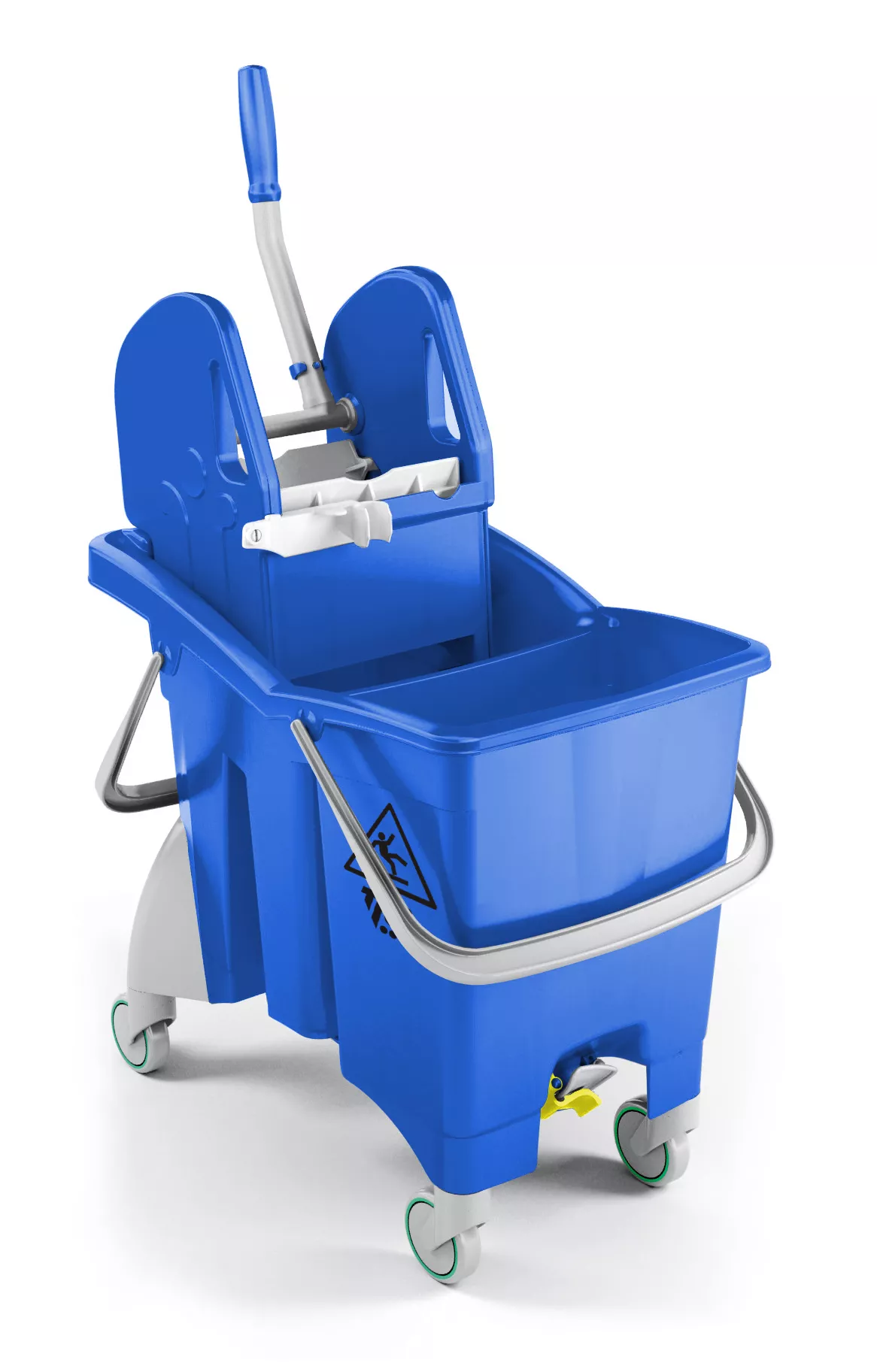 TTS Action Pro 30 Doppelfahreimer 30 Liter blau mit TEC-Presse – Profi-Wischsystem