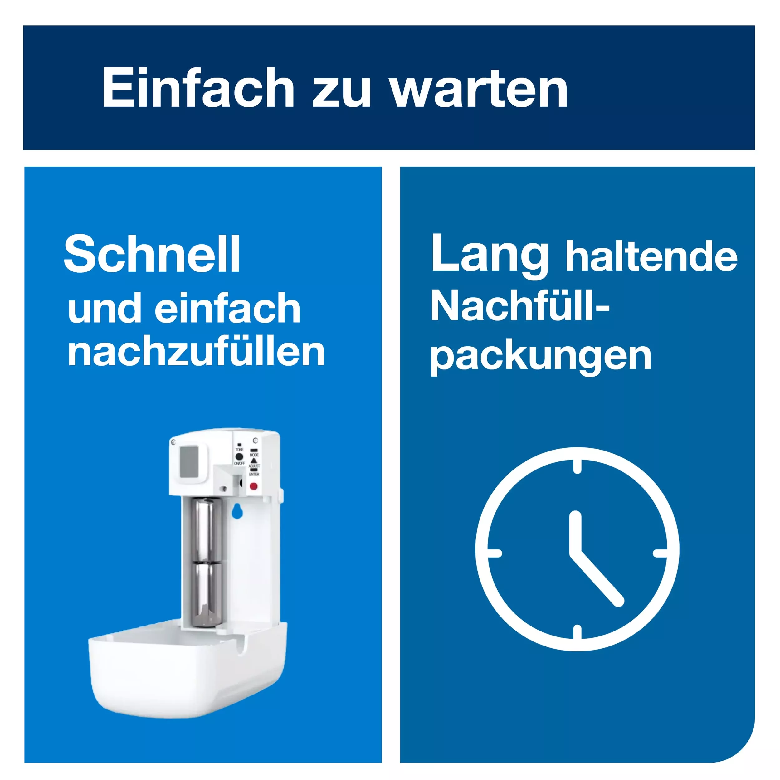 Tork Spender für Lufterfrischer Sprays Grau A1, Schnelle Nachfüllung, Elevation Linie, 256055